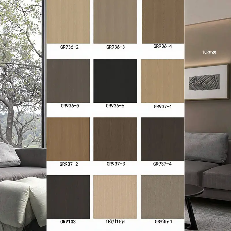 Film dekoratif gaya desain modern