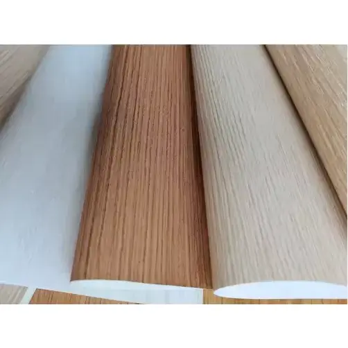 Vacuum Press Walnut PVC Film membran foil untuk film pintu
